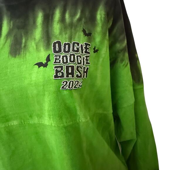 Disney DCA Oogie Boogie Bash 2024 Long Sleeve Spirit Jersey Halloween Size S - Picture 5 of 9